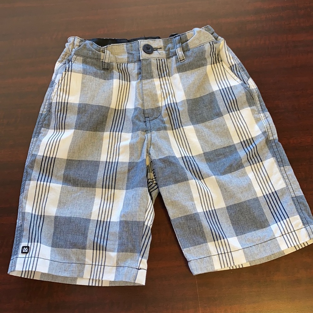 Plaid boys shorts